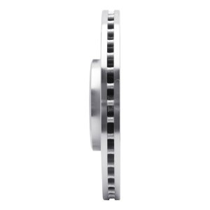 Volvo XC90 Brake Rotor (1) - Front Left - R1 Concepts - Drilled & Slotted - Silver - `03-`09